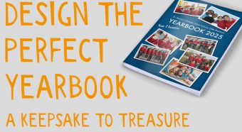 design the perfect school yearbook